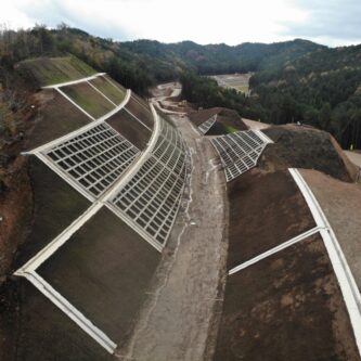 法面工事:(主)但馬空港線道路改良工事(その2)