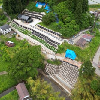 法面工事:復旧治山事業(5K第12号)