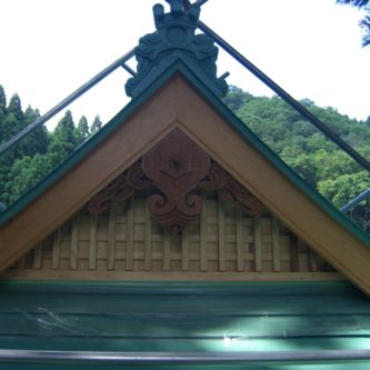 栃本神社（屋根修復・保全）