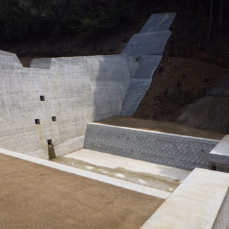 (砂)寺外川支渓流 砂防えん堤工事